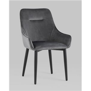 Стул|Stool Group|Диана серый, обивка мебельный велюр