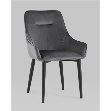 Стул|Stool Group|Диана серый, обивка мебельный велюр