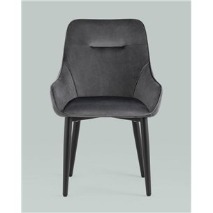 Стул|Stool Group|Диана серый, обивка мебельный велюр