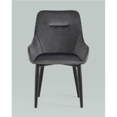Стул|Stool Group|Диана серый, обивка мебельный велюр