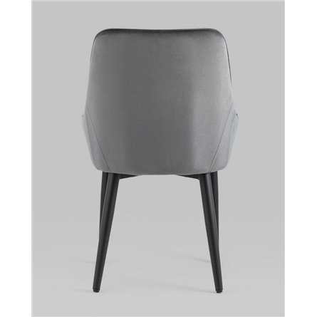 Стул|Stool Group|Диана серый, обивка мебельный велюр
