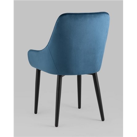 Стул|Stool Group|Диана велюр сине-зеленый, обивка мебельный велюр