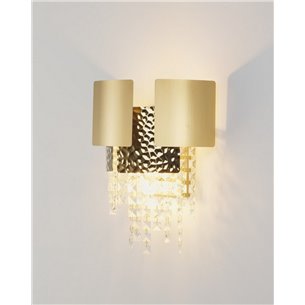 Бра|Moderli|в современном стиле для спальни, зала, коридора V8011-2W Olly хрусталь