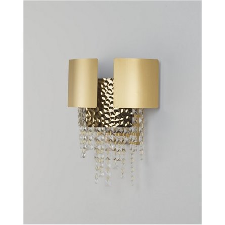 Бра|Moderli|в современном стиле для спальни, зала, коридора V8011-2W Olly хрусталь