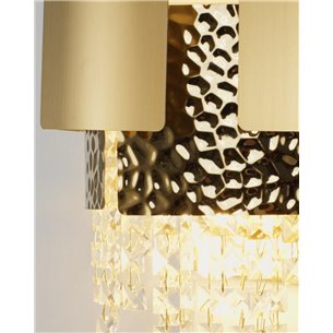 Бра|Moderli|в современном стиле для спальни, зала, коридора V8011-2W Olly хрусталь