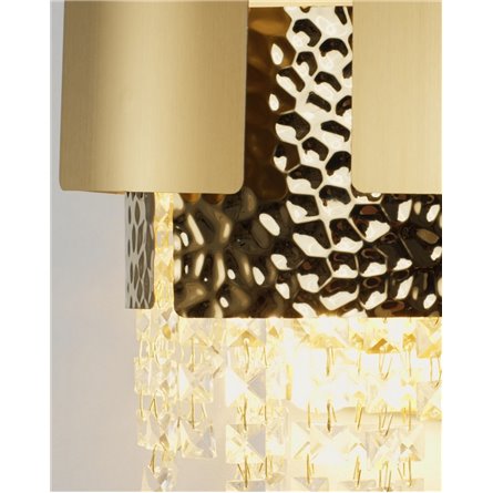 Бра|Moderli|в современном стиле для спальни, зала, коридора V8011-2W Olly хрусталь