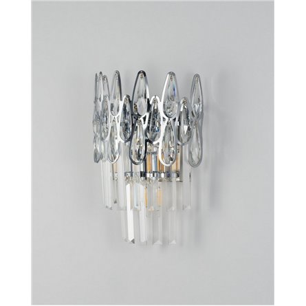 Бра|Moderli|в стиле модерн без плафонов V8041-2W May хрусталь
