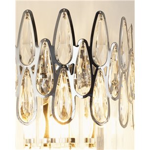 Бра|Moderli|в стиле модерн без плафонов V8041-2W May хрусталь