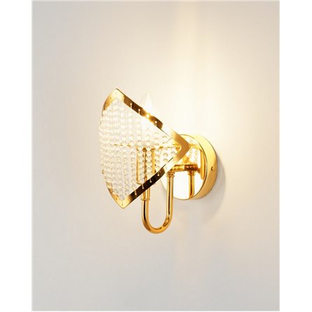 Бра|Moderli|без плафонов в современном стиле V8051-1W Shade хрусталь