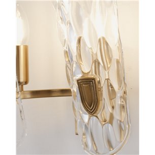 Бра|Moderli|в классическом стиле V8071-2W Beluce с прозрачными плафонами под хрусталь