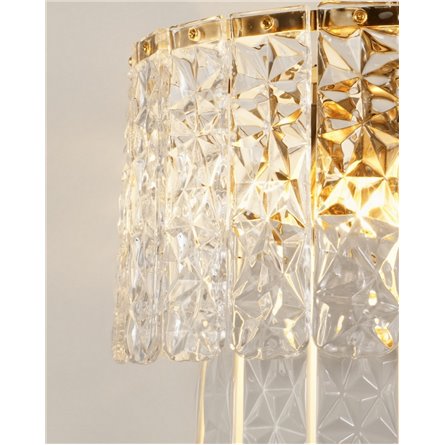 Бра|Moderli|в стиле модерн V8081-2W Alberto латунь полупрозрачное стекло