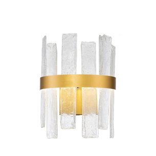 Бра|Moderli|в стиле модерн V9001-WL Lima латунь прозрачное стекло