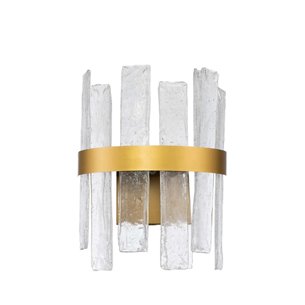 Бра|Moderli|в стиле модерн V9001-WL Lima латунь прозрачное стекло