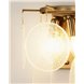 Бра|Moderli|в классическом стиле для спальни, коридора V9031-2W Classic латунь полупрозрачное стекло Бра|Moderli|в классическом стиле для спальни, коридора V9031-2W Classic латунь полупрозрачное стекло