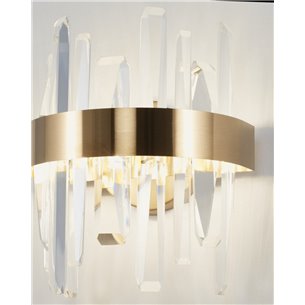 Бра|Moderli|в современном стиле V9081-WL Emanuel прозрачный хрусталь