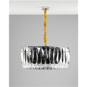 Люстра|Moderli|подвесная в стиле модерн Moderli V9040-8P Mery хрусталь хром
