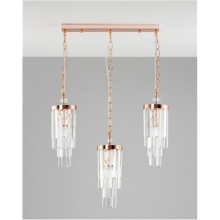 Светильник|Moderli|в современном стиле Moderli V10040-3P Stiland прозрачный хрусталь подвесной