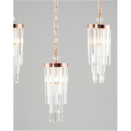 Светильник|Moderli|в современном стиле Moderli V10040-3P Stiland прозрачный хрусталь подвесной