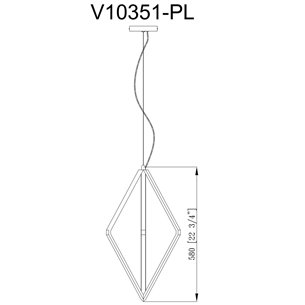 Светильник|Moderli|Moderli V10351-PL Grape подвесной в современном стиле