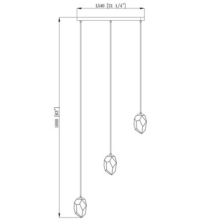 Светильник|Moderli|Moderli V10310-3P Catris подвесной в современном стиле