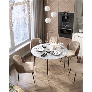 Стол|Stool Group|обеденный Даймакс 110*110 белый мрамор