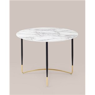 Стол|Stool Group|обеденный Даймакс 110*110 белый мрамор