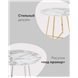 Стол|Stool Group|обеденный Дакота 100*100 белый мрамор ножки золото Стол|Stool Group|обеденный Дакота 100*100 белый мрамор ножки золото