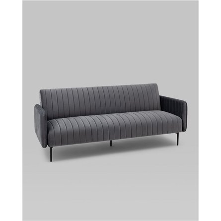 Диван|Stool Group|Дрезден велюр серый