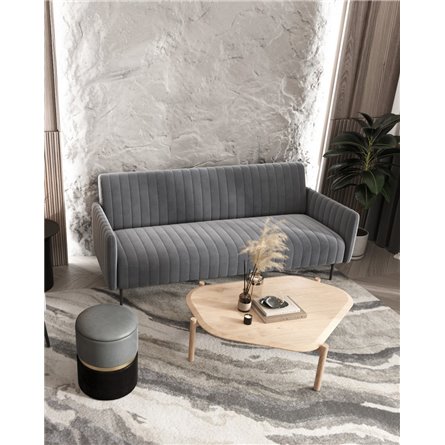 Диван|Stool Group|Дрезден велюр серый