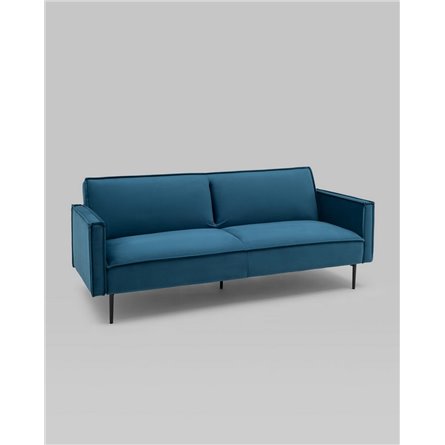 Диван|Stool Group|Кассель велюр синий