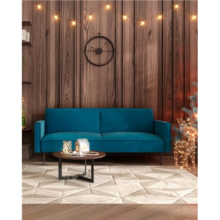 Диван|Stool Group|Кассель велюр синий