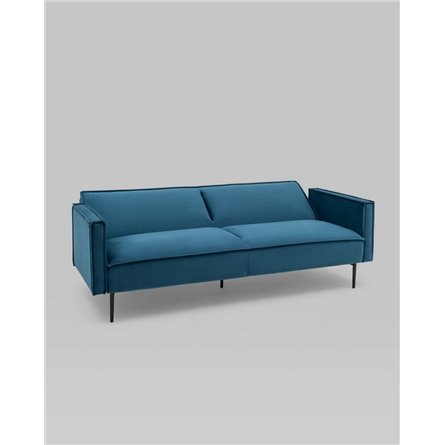 Диван|Stool Group|Кассель велюр синий