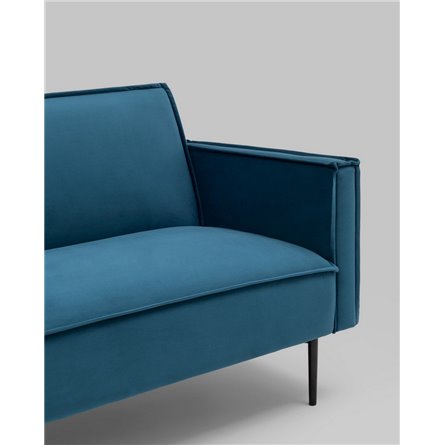 Диван|Stool Group|Кассель велюр синий