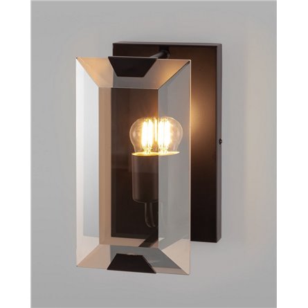 Бра|Moderli|в современном стиле Moderli V10472-1W Rizar темное стекло