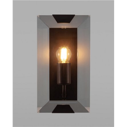 Бра|Moderli|в современном стиле Moderli V10472-1W Rizar темное стекло