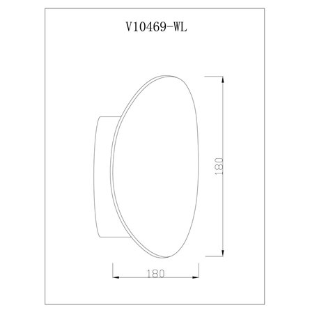 Бра|Moderli|настенный светодиодный Moderli V10469-WL Parma цвет черный