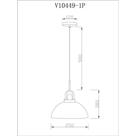 Светильник|Moderli|подвесной Moderli V10449-1P Ravenna розовый