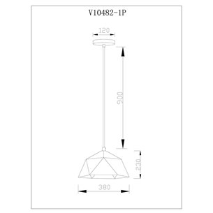 Светильник|Moderli|подвесной Moderli V10482-1P Genoa в современном стиле