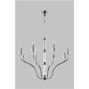 Люстра|Moderli|подвесная Moderli V10428-8P Catania с хрустальными вставками