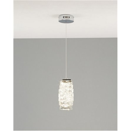 Светильник|Moderli|Moderli V10431-PL Lazio с хрусталем подвесной светодиодный