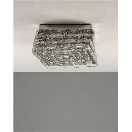 Люстра|Moderli|Moderli V10473-CL Venice потолочная светодиодная с хрусталем