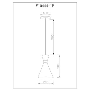 Светильник|Moderli|Moderli V10444-1P Pesaro подвесной