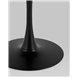 Стол|Stool Group|обеденный Tulip D100 черный столешница МДФ ножка металл Стол|Stool Group|обеденный Tulip D100 черный столешница МДФ ножка металл