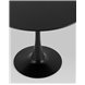 Стол|Stool Group|обеденный Tulip D90 черный столешница МДФ ножка металл Стол|Stool Group|обеденный Tulip D90 черный столешница МДФ ножка металл