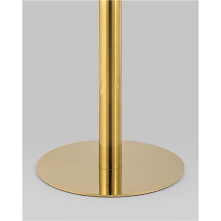 Стол|Stool Group|обеденный Толедо D80 мрамор столешница МДФ керамика ножка металлическая золото