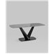 Стол обеденный|Stool Group|Аврора 180*90 керамика черная столешница под мрамор основание металл Стол обеденный|Stool Group|Аврора 180*90 керамика черная столешница под мрамор основание металл