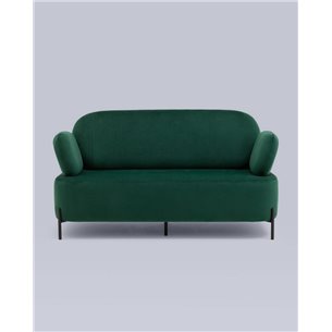 Диван|Stool Group|Кэнди велюр зелёный, ножки черные, металл