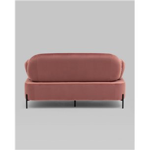 Диван|Stool Group|Кэнди велюр пыльно-розовый, ножки черные, металл