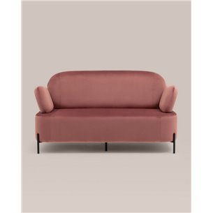 Диван|Stool Group|Кэнди велюр пыльно-розовый, ножки черные, металл