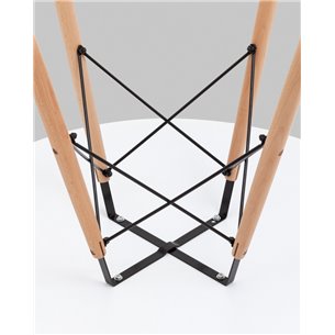 Стол|Stool Group|EAMES DSW D100, белый, столешница МДФ, ножки метал, массив бука